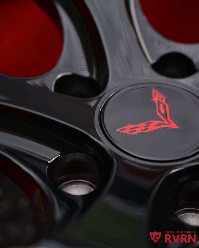 RV-MR05 wheels mounted on 2017 C7 Corvette Grand Sport