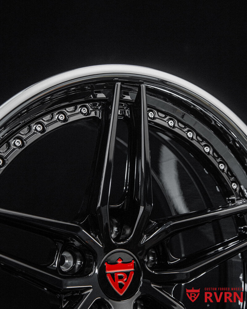 Aggressive 20x10 forged wheel fitment on Corvette C7