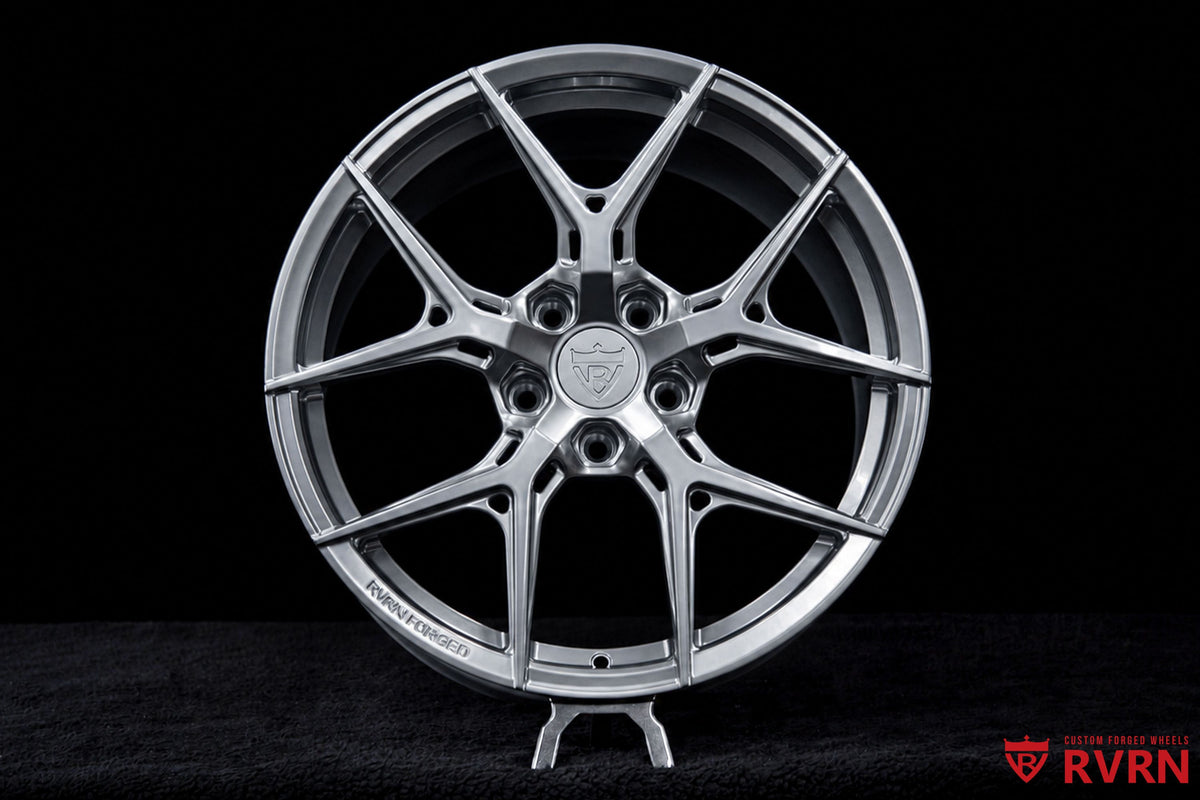 2017 Corvette Stingray Base Gloss Silver Wheels: RV-MJ25