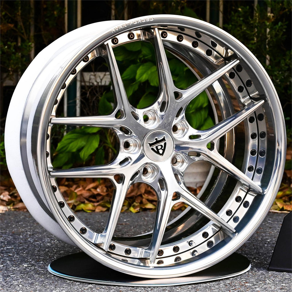 Corvette Wheels-2017 Grand Sport Custom Forged 2-Piece Wheels-DR08 ...