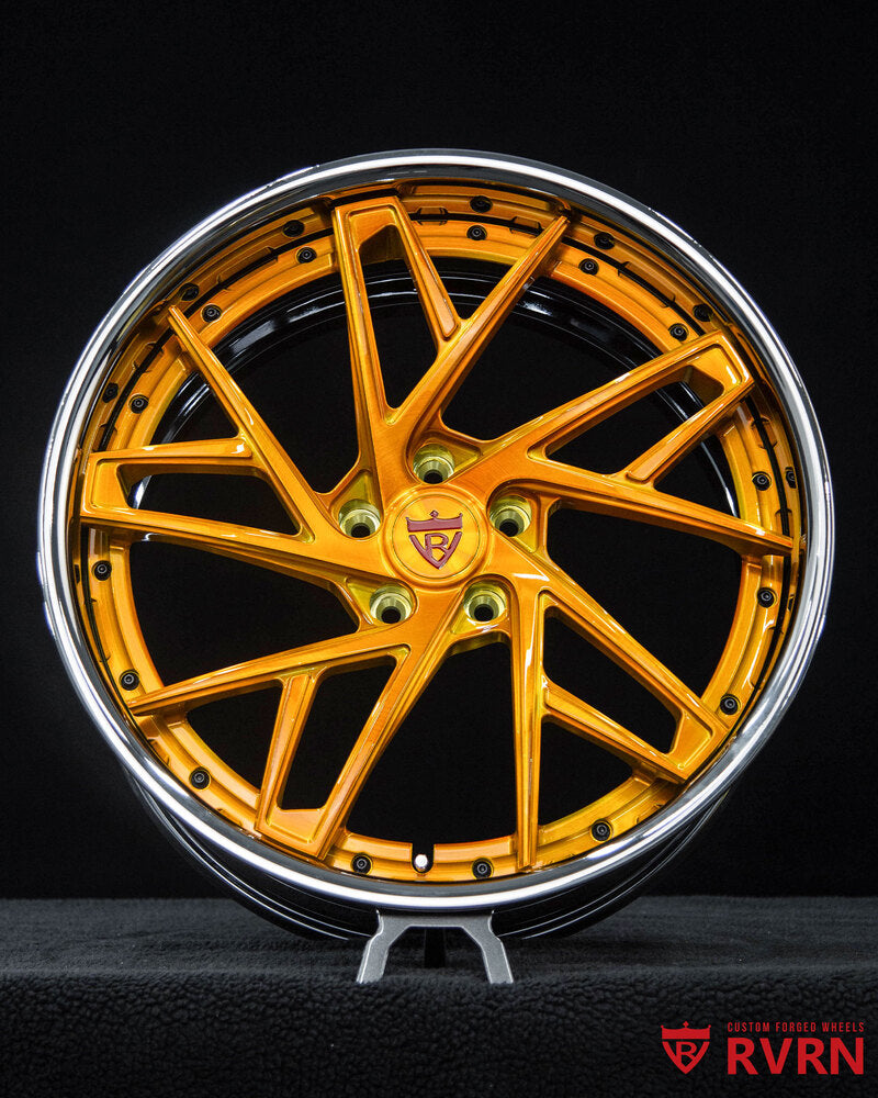 20x9.5 front fitment forged wheel on 2018 Cadillac CTS-V