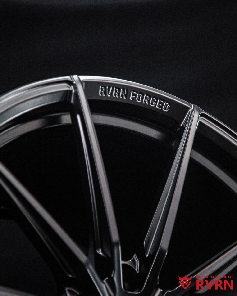 Corvette C7 staggered wheel setup 19x10 20x12 MJ02 forged wheels stain black concave design your own wheels