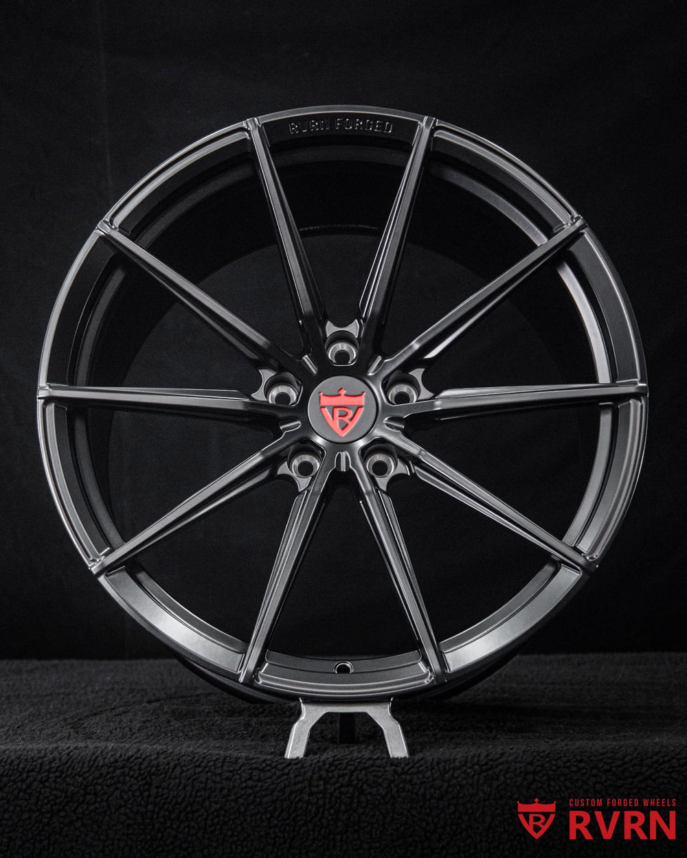 C7 Grand Sport wheels 19x10 20x12 stain black forged wheels side profile concave custom setup design your own wheels