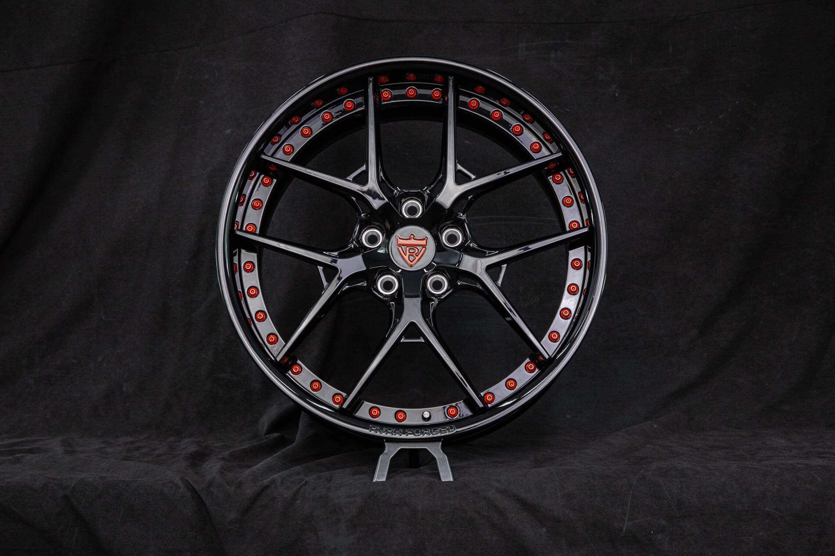 Custom Forged Black Wheels for C7 Corvette Stingray – RVRN WHEELS