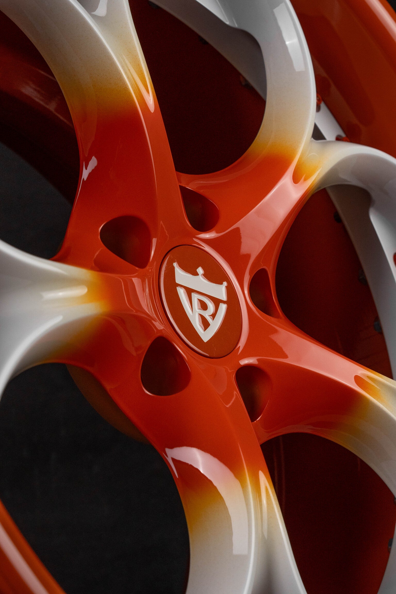 2019 C7 Z06 Orange & White Forged Wheels by RVRN – RVRN WHEELS