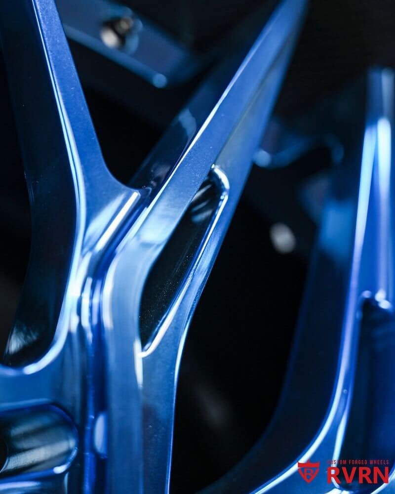 RVRN forged wheel production for Corvette ZR1 custom build