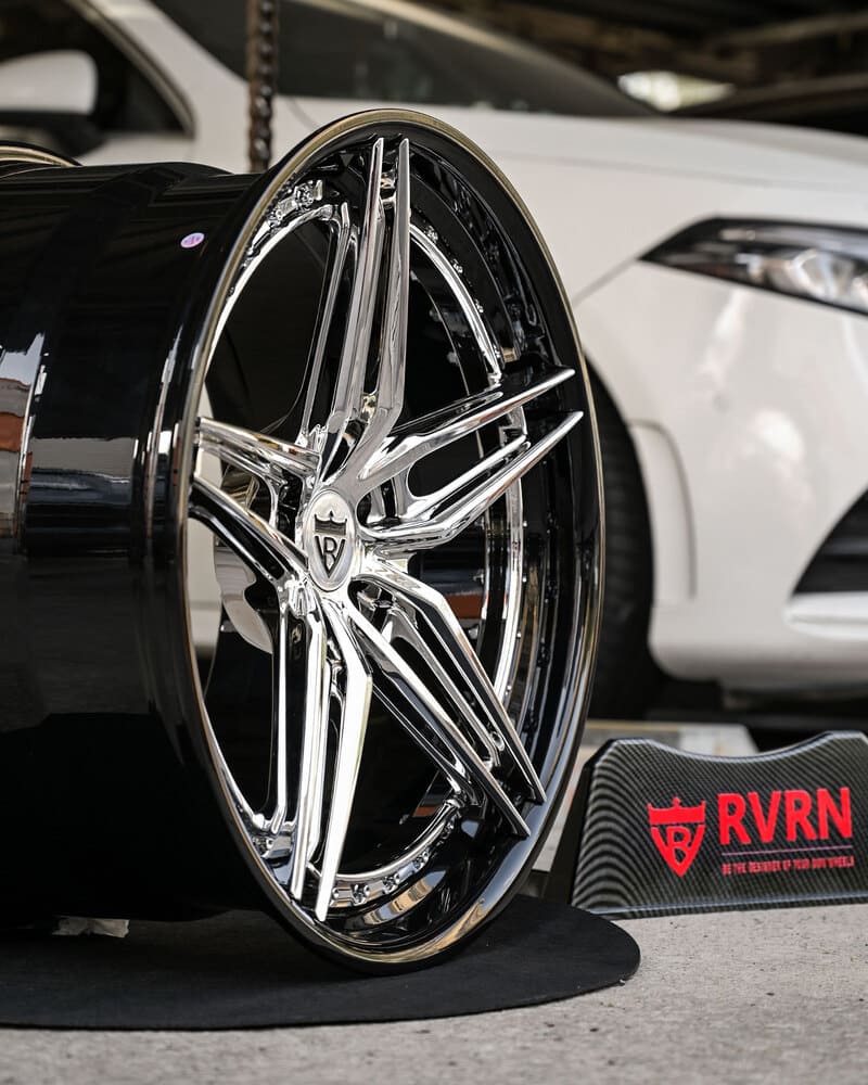 Complete 20x10 / 21x12 forged wheel setup for Corvette C7 Z06