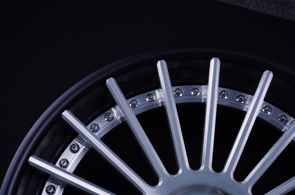 2020 BMW M760 on RVRN RV-TR66 forged wheels in Silk Brushed Silver Spoke with Gloss Black Barrel (photo 06)