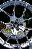 2020 Corvette C8 Z51 on RVRN RV-MR05 forged wheels in Chrome (photo 08)