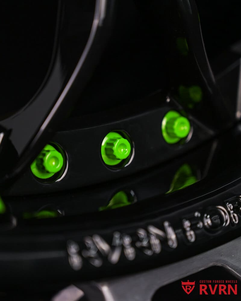 Design your own custom forged wheels like this RV-DL09 set for 2020 Ford Mustang EcoBoost