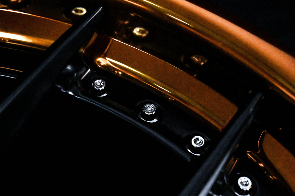 2020 Ford Shelby GT500 on RVRN RV-DR08D forged wheels in Dark Bronze Barrel with Satin Black Spoke (photo 03)