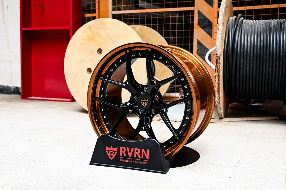 2020 Ford Shelby GT500 on RVRN RV-DR08D forged wheels in Dark Bronze Barrel with Satin Black Spoke (photo 08)