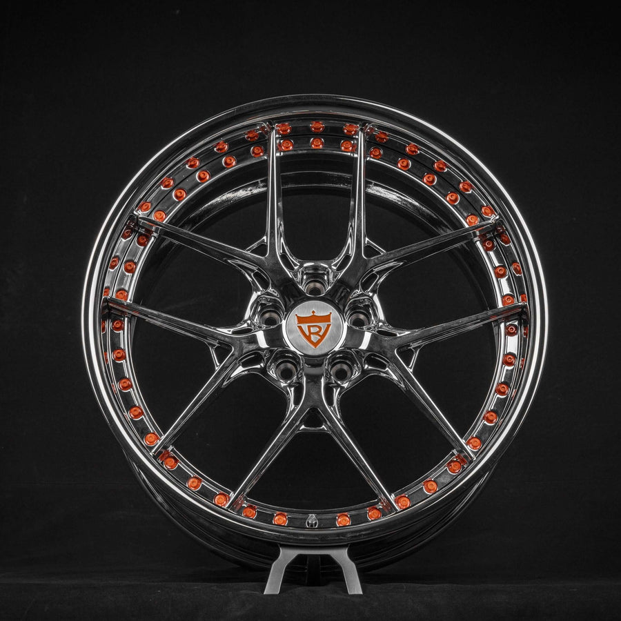 2020 Ford Shelby GT500 Deep Dish Chrome Wheels: RV-DR08D