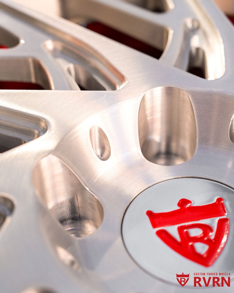 Corvette deep dish wheels forged by RVRN with premium design