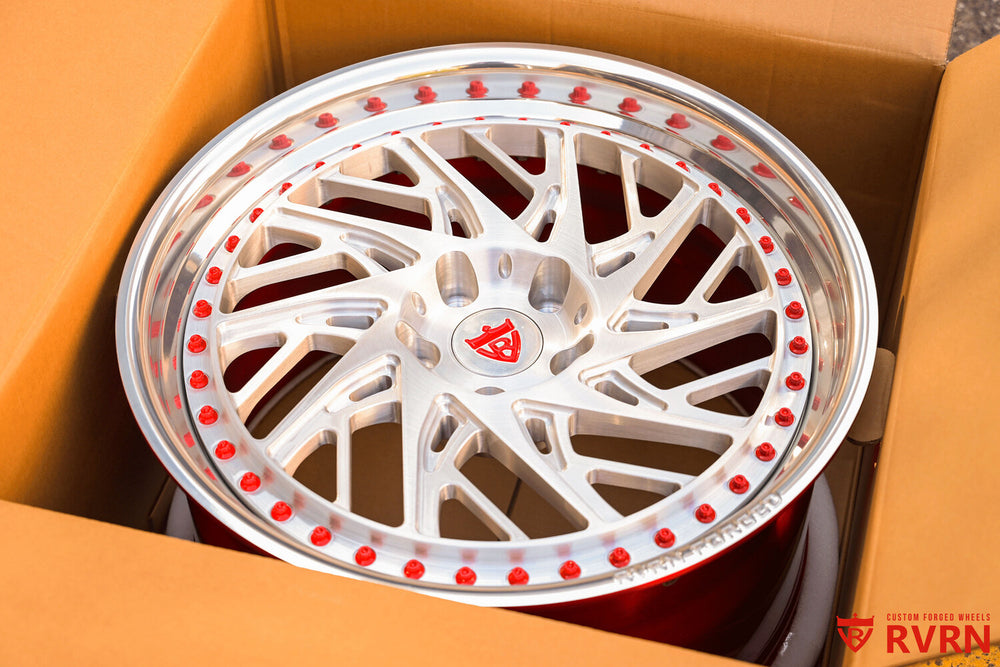 2021 Corvette C8 Z51 deep dish forged wheels by RVRN