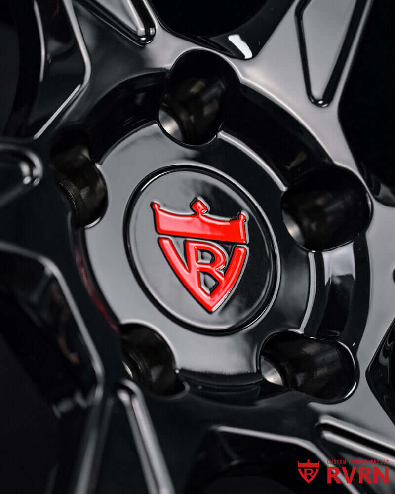 RV-MC19 forged black wheels in 18x8.5 & 18x9.5 fitment for 1969 Camaro Z28