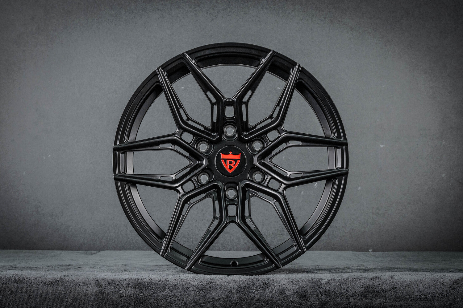 Dodge Ram TRX Wheels Custom Forged RV-MR616 in Matte Black – RVRN WHEELS