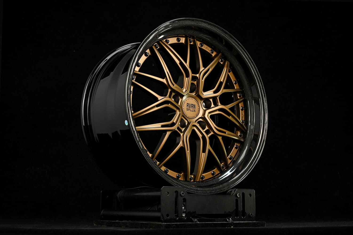 Custom Porsche Cayman wheels RV-T081 20x8.5 front forged wheels size