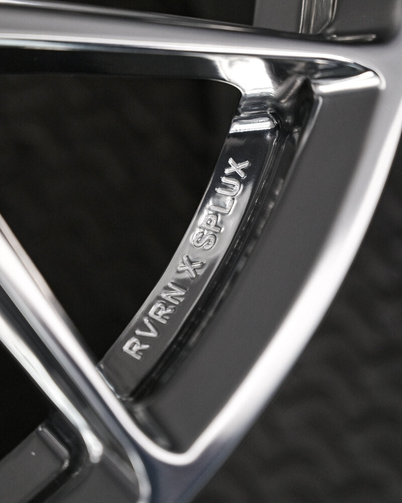 Design your own Porsche Cayman wheels RV-MR05T polished detail