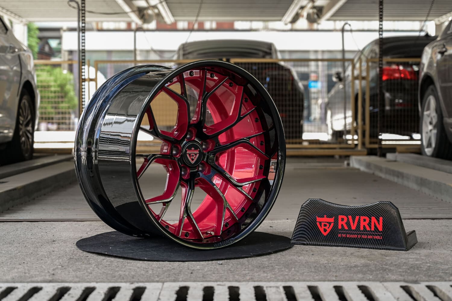 RV-DR16 pink forged wheels made for Dodge Charger