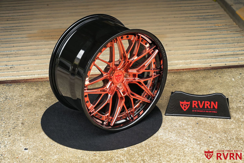 2021 Toyota Supra Premium RV-C081 forged wheels close-up