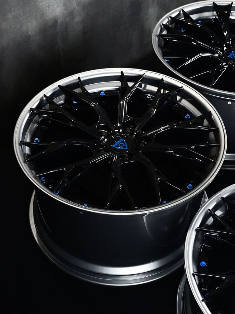 Gunmetal & Black Corvette C8 Custom Forged Wheels – RV-DC04 – RVRN WHEELS