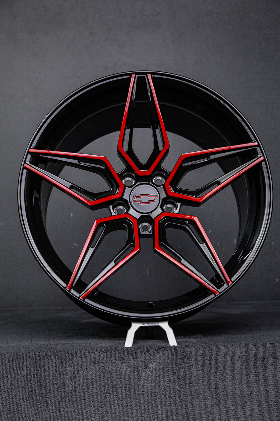 2023 Camaro ZL1 Custom Concave Black Forged Wheels: RV-MC07