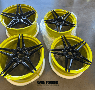 Corvette C8 Aftermarket Yellow Rims | RV-MR02 by RVRN – RVRN WHEELS