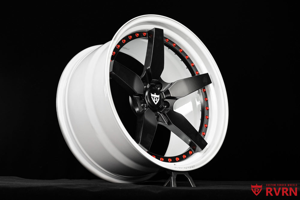 Dodge Durango Hellcat forged wheels designed for OEM brake clearance with custom deep dish profile