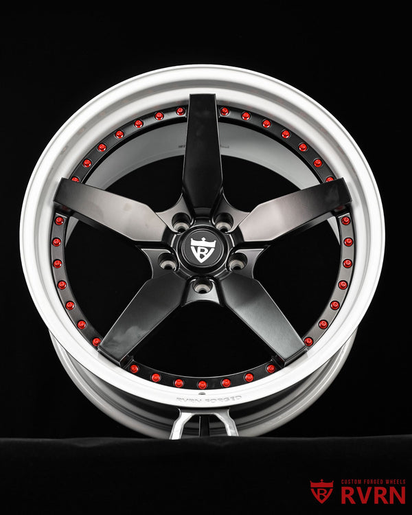 Dodge Durango Hellcat wheel fitment RV-DF14 forged 2-piece setup in 22x10.5 and 22x12 sizes