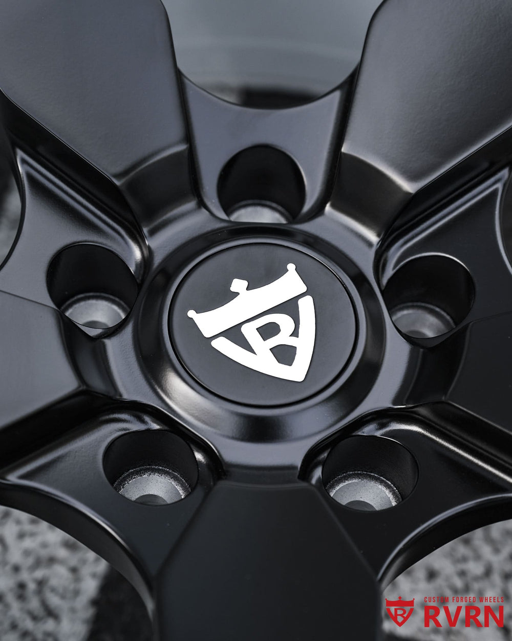 22 inch deep dish Dodge rims custom forged for Durango Hellcat with widebody-inspired stance