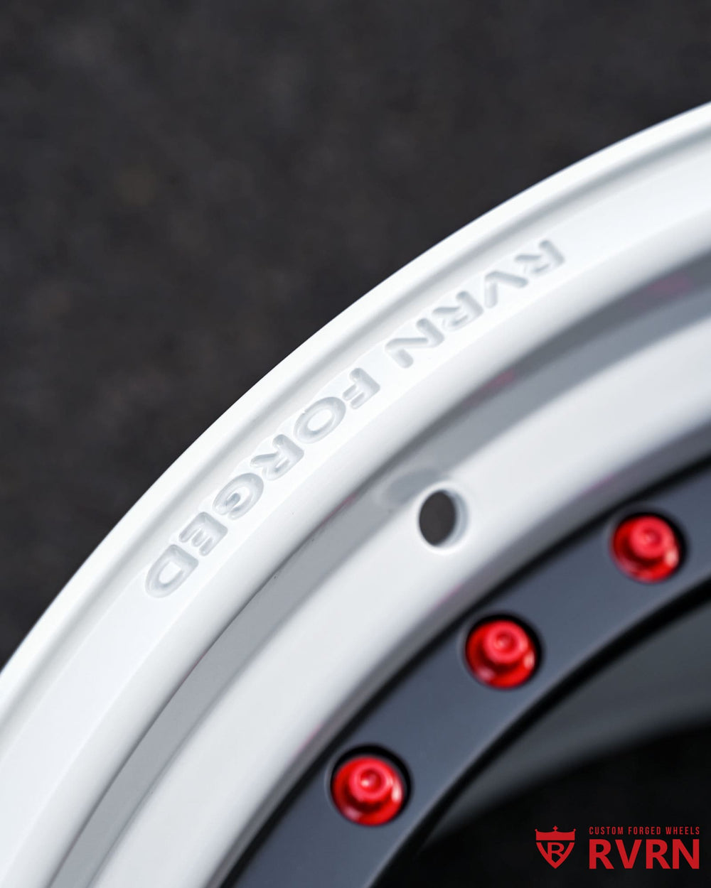 Forged 2-piece Dodge Durango rims detail showing premium hardware and custom finish options
