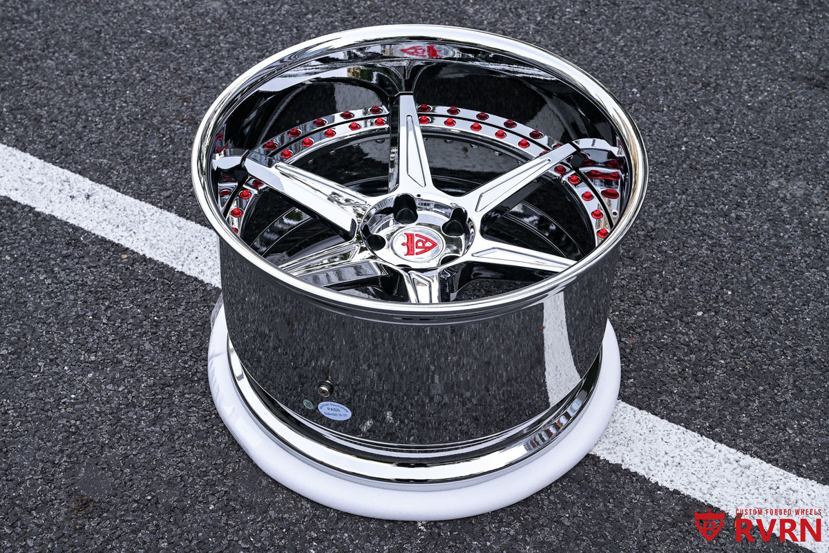 2023 Ford MUSTANG GT WIDEBODY Chrome Wheels :RV-DC19