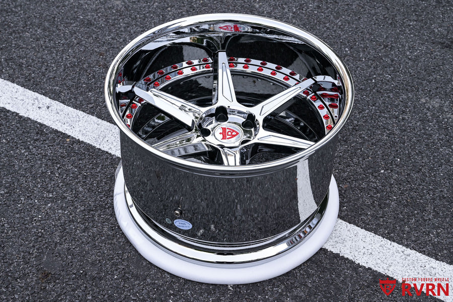 2023 Ford MUSTANG GT WIDEBODY Chrome Wheels :RV-DC19