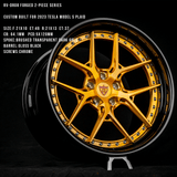 CUSTOM 2 PIECE FORGED WHEELS: RV-DR08 STEP LIP