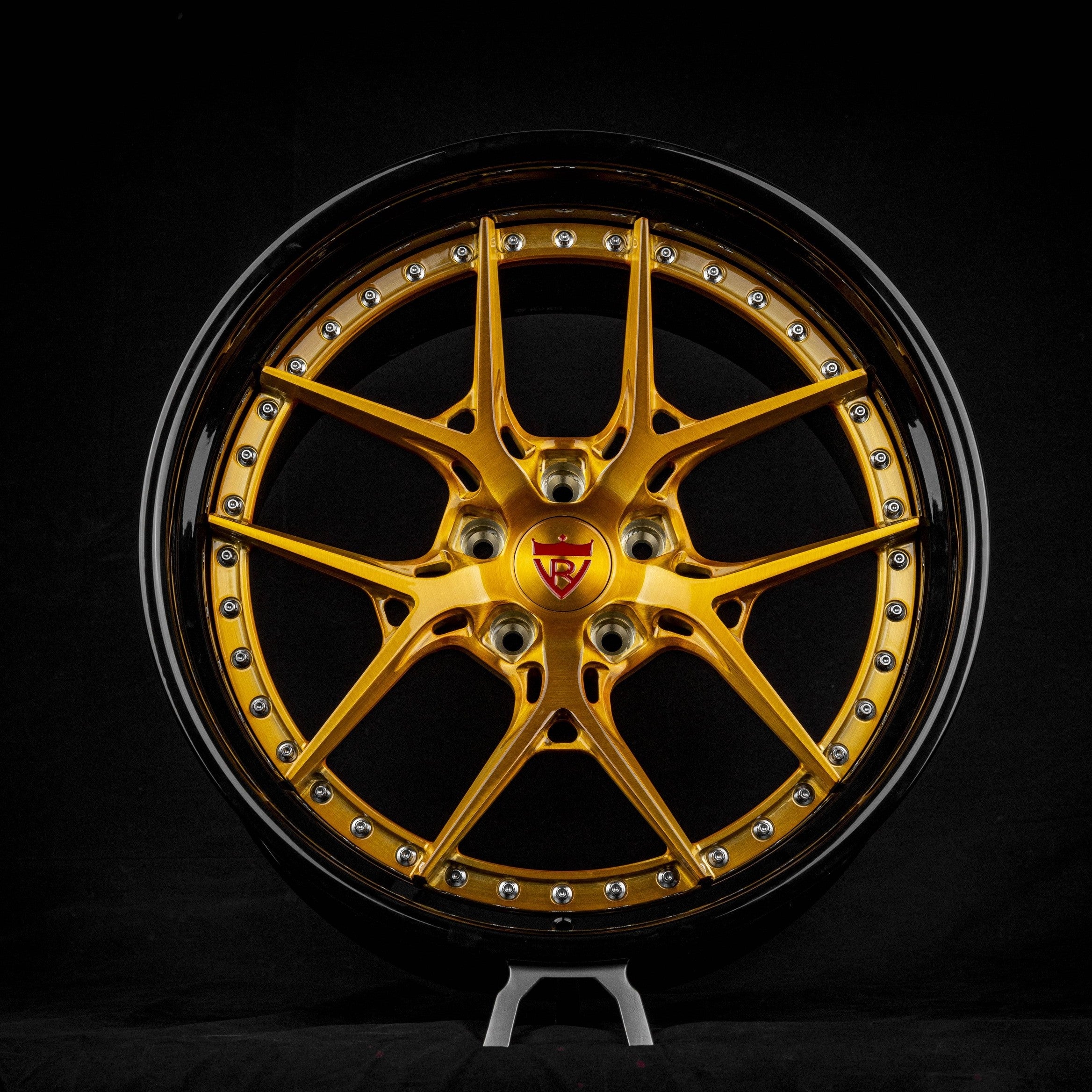Custom Deep Dish Wheels for Tesla Model S Plaid-21inch staggered DR08D ...