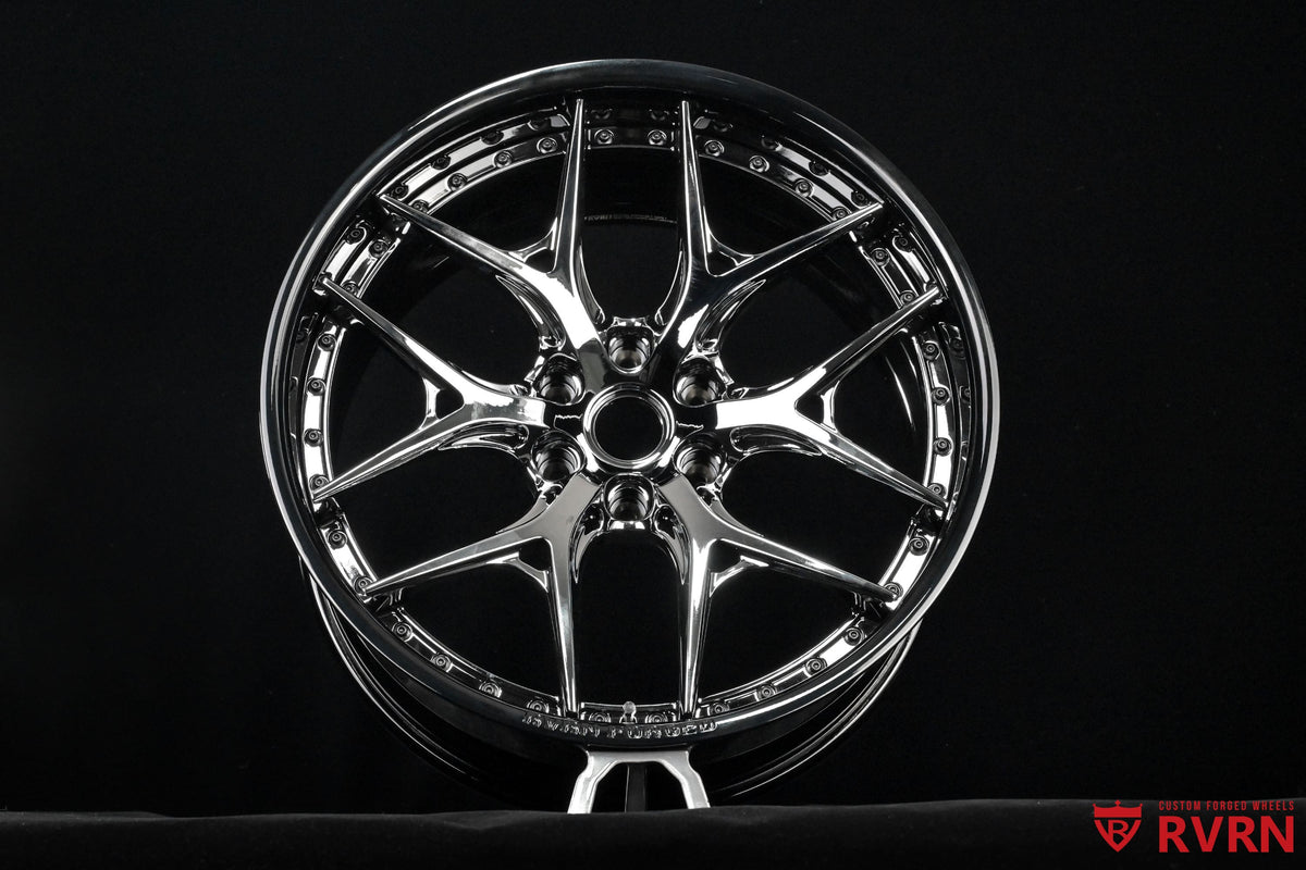 2023 Cadillac Escalade V Gloss Black & Chrome Wheels : RV-DR08D