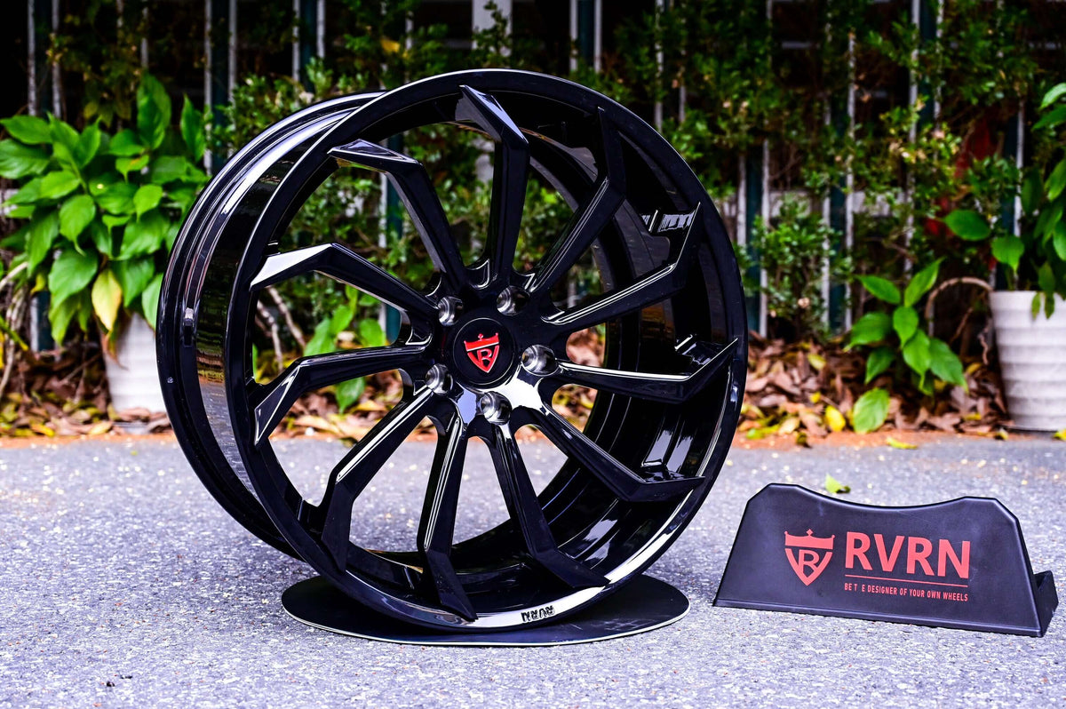 21x11.5 rear wheel for C8 Corvette - perfect +60 offset for widebody stance