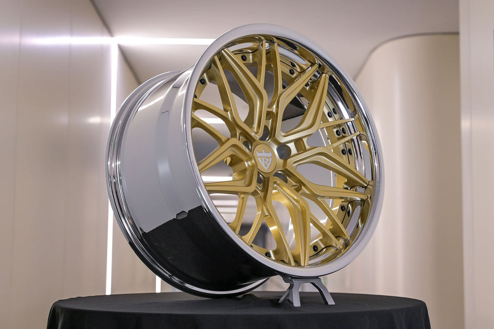 Rear 20x11 forged wheel fitment on BMW M4 showing perfect flush stance no poke.