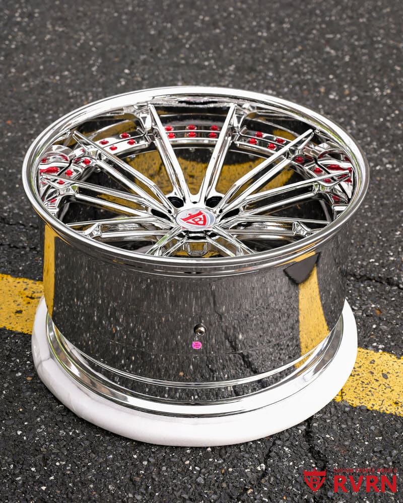 Rear wheel barrel and inner structure of RV-DC29