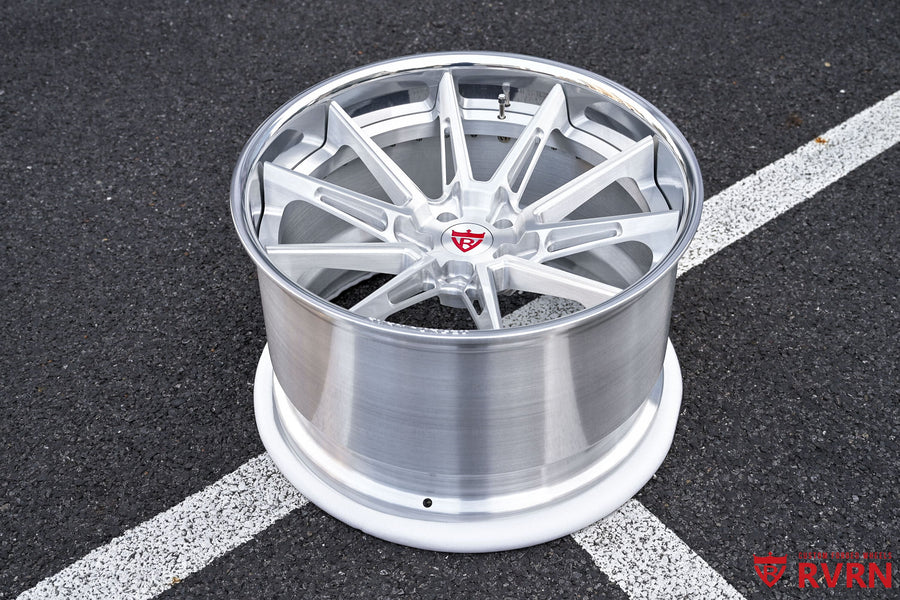 2024 Chevrolet Corvette Z06 HTC C8 Brushed Aluminum & Polished Aluminum Wheels: RV-DC26