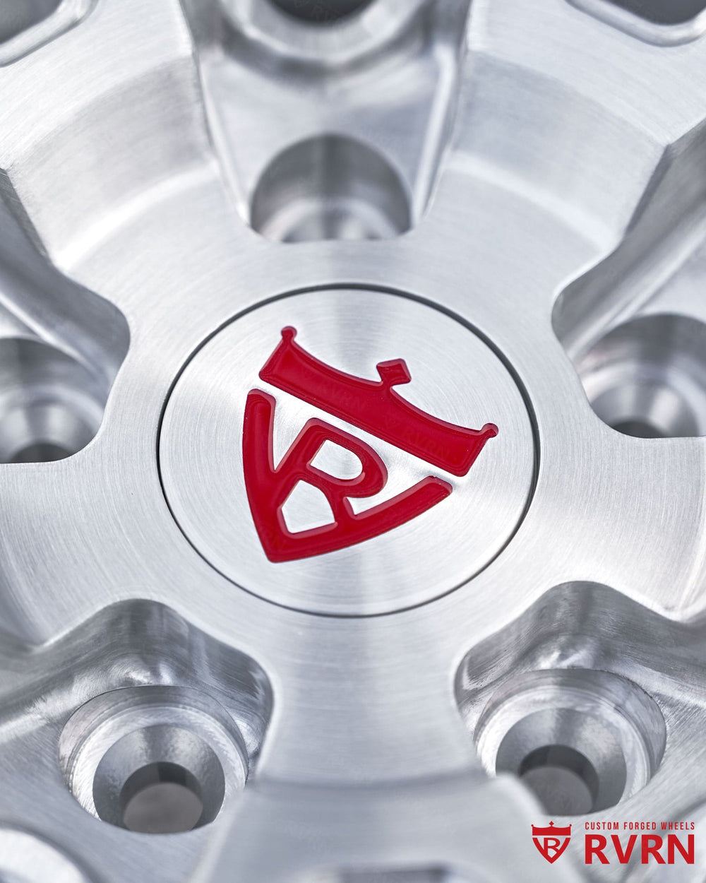 custom Corvette C8 wheels full set 20x10 21x13 brushed aluminum barrel polished lip  