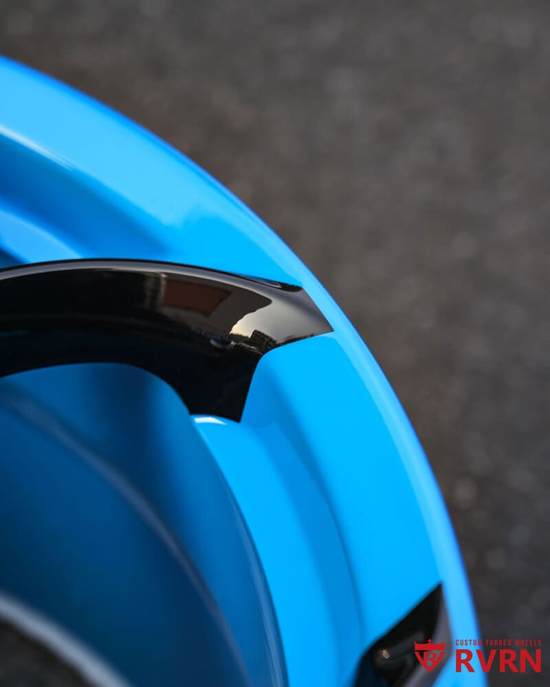 Corvette C8 Aftermarket Wheels – Custom Rapid Blue RV-MS016 – RVRN WHEELS