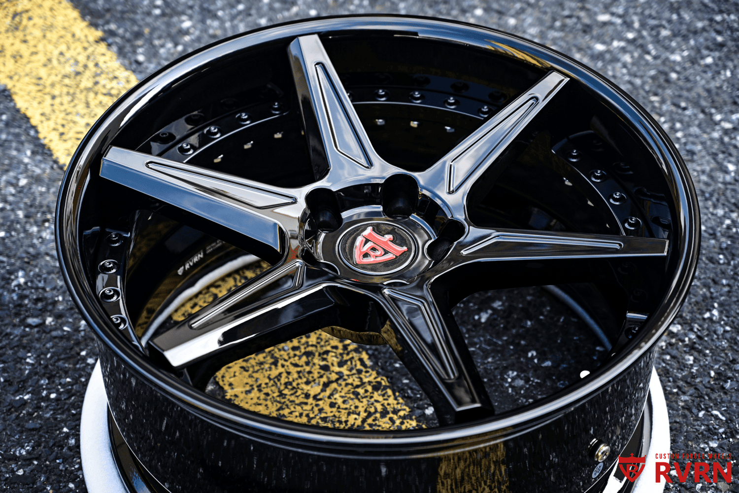 2024 Corvette C8 Z06 Custom Black Concave Wheels – RVRN WHEELS