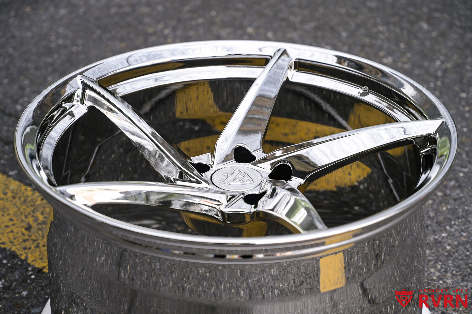 Corvette chrome rims C8 Z06 RV-MC35 barrel detail