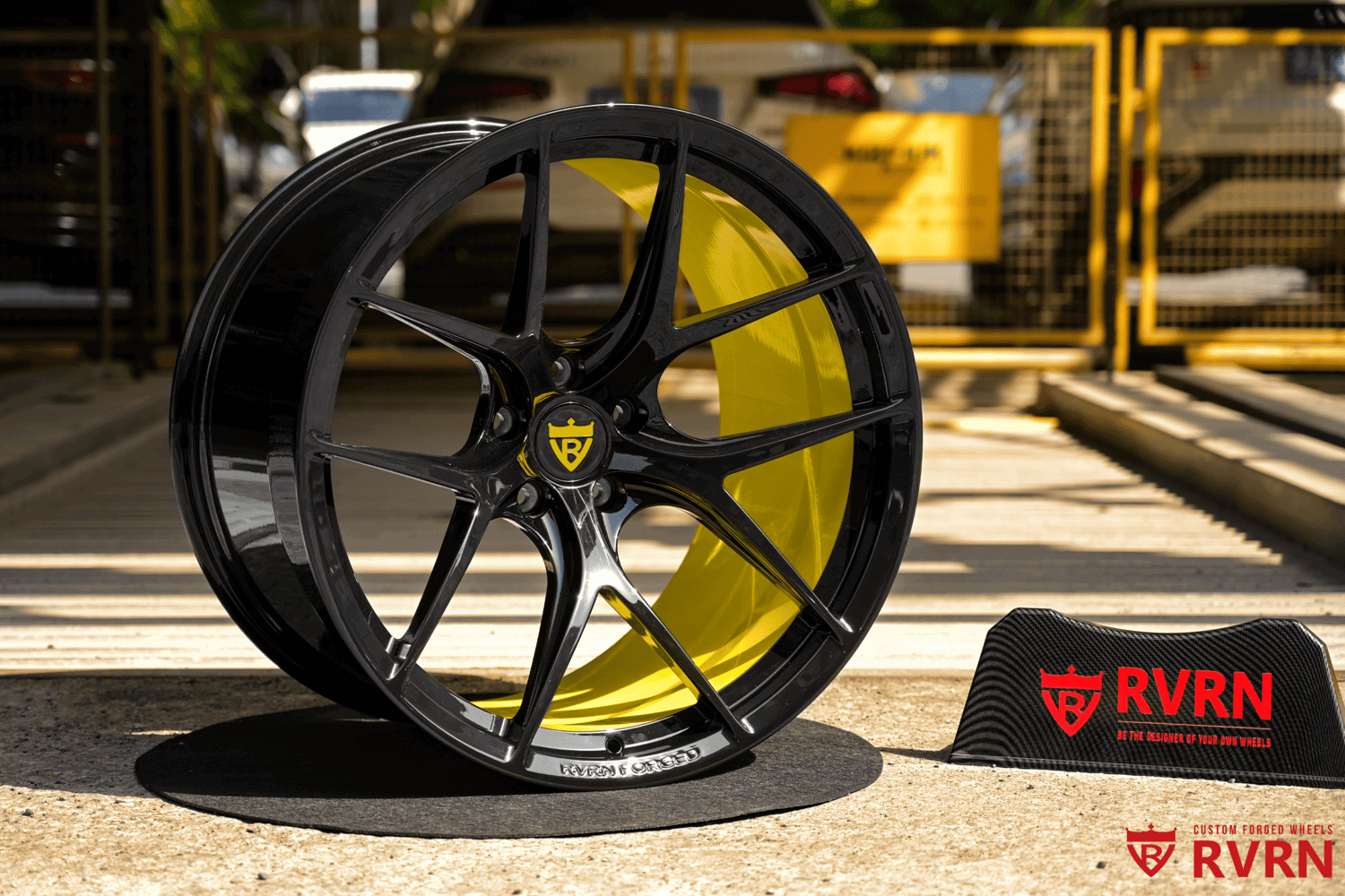 2024 Corvette Rims 2024 Corvette C8 Z06 Concave Yellow & Black Wheels | RVRN – RVRN WHEELS