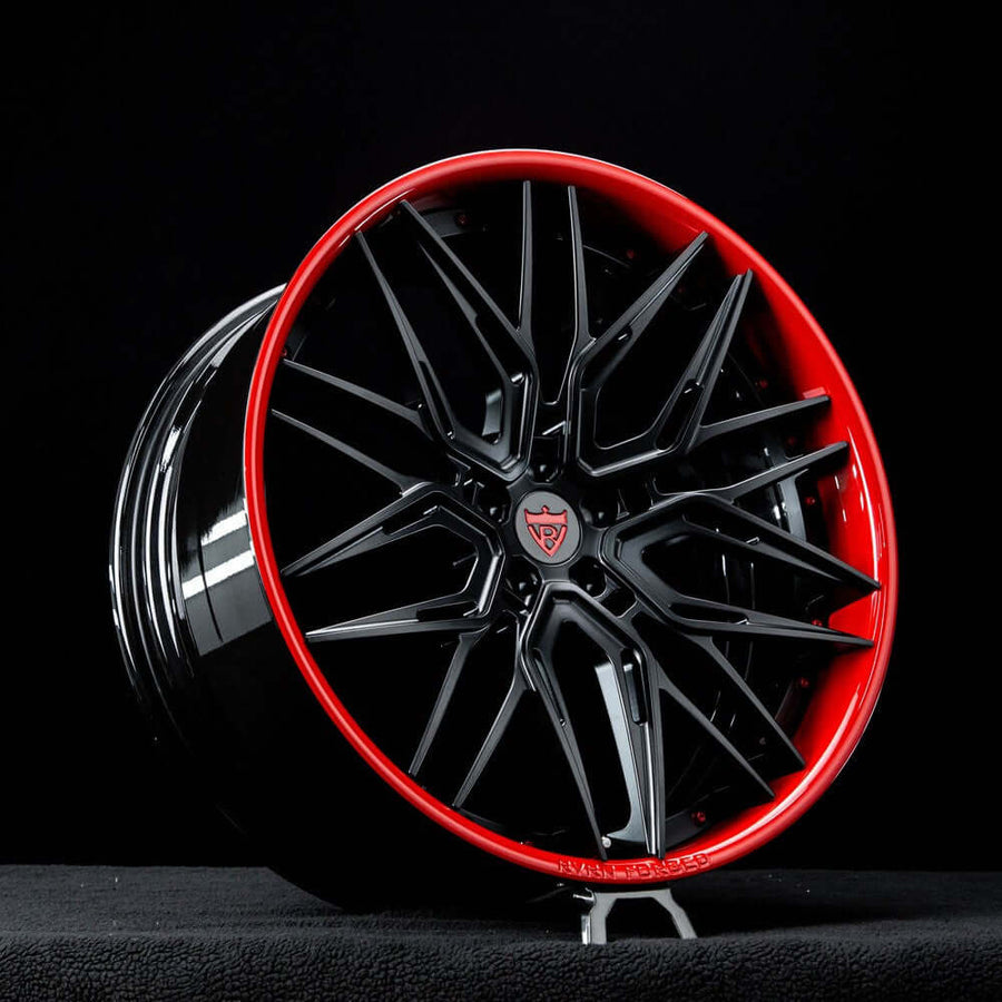 2024 Bmw Xm Label Red Custom Concave Matte Black Forged Wheels: RV-T081