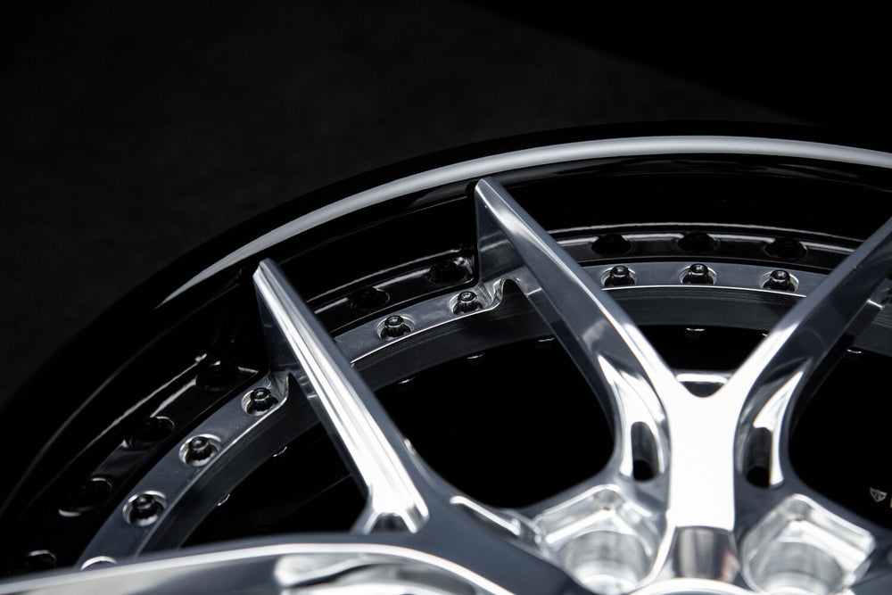 Custom forged RV-DR08 spoke finish for Lexus IS300