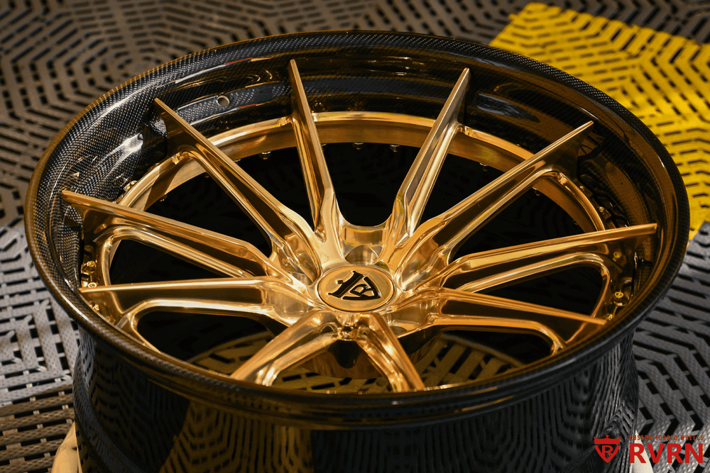 Deep dish forged construction of RV-DC05 custom wheel