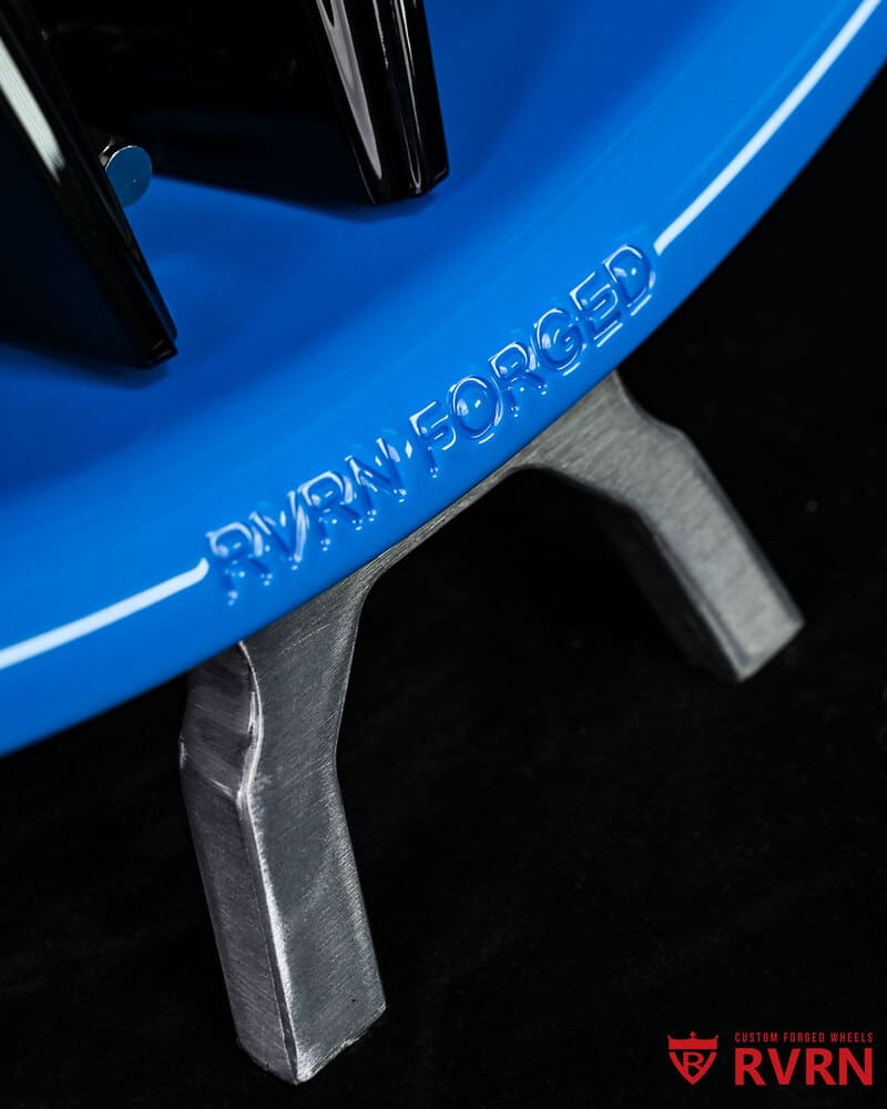 Detail shot of RV-T081 2-piece forged assembly